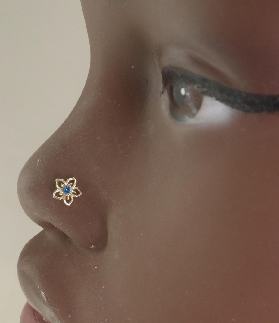 New Inner Flower Tiny Nose Stud Jewelry - YoniDa'Punani