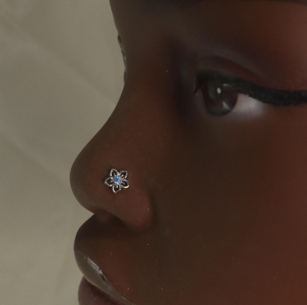 New Inner Flower Tiny Nose Stud Jewelry - YoniDa'Punani