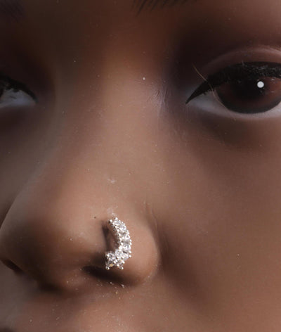 New Star Bottom Nose Hoop Piercings - YoniDa'Punani