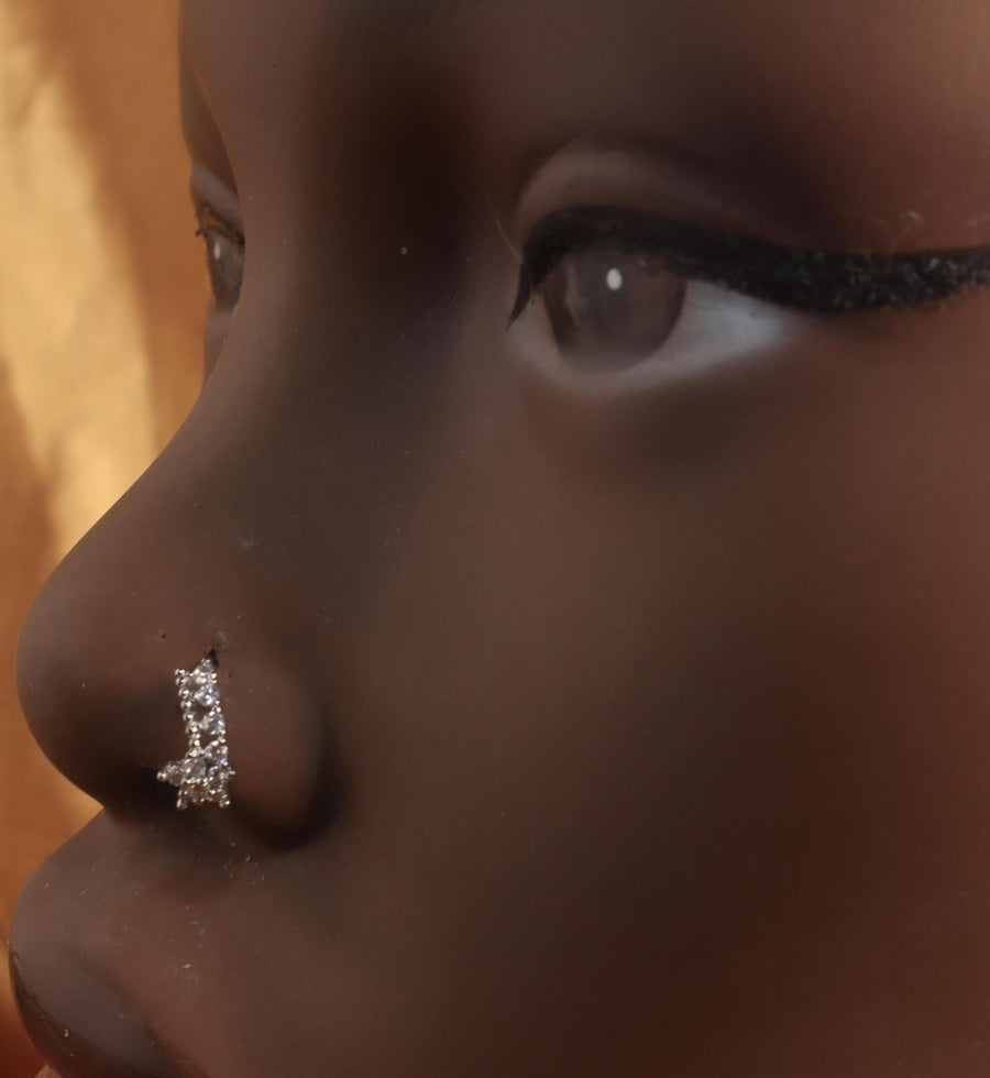 New Star Bottom Nose Hoop Piercings - YoniDa'Punani