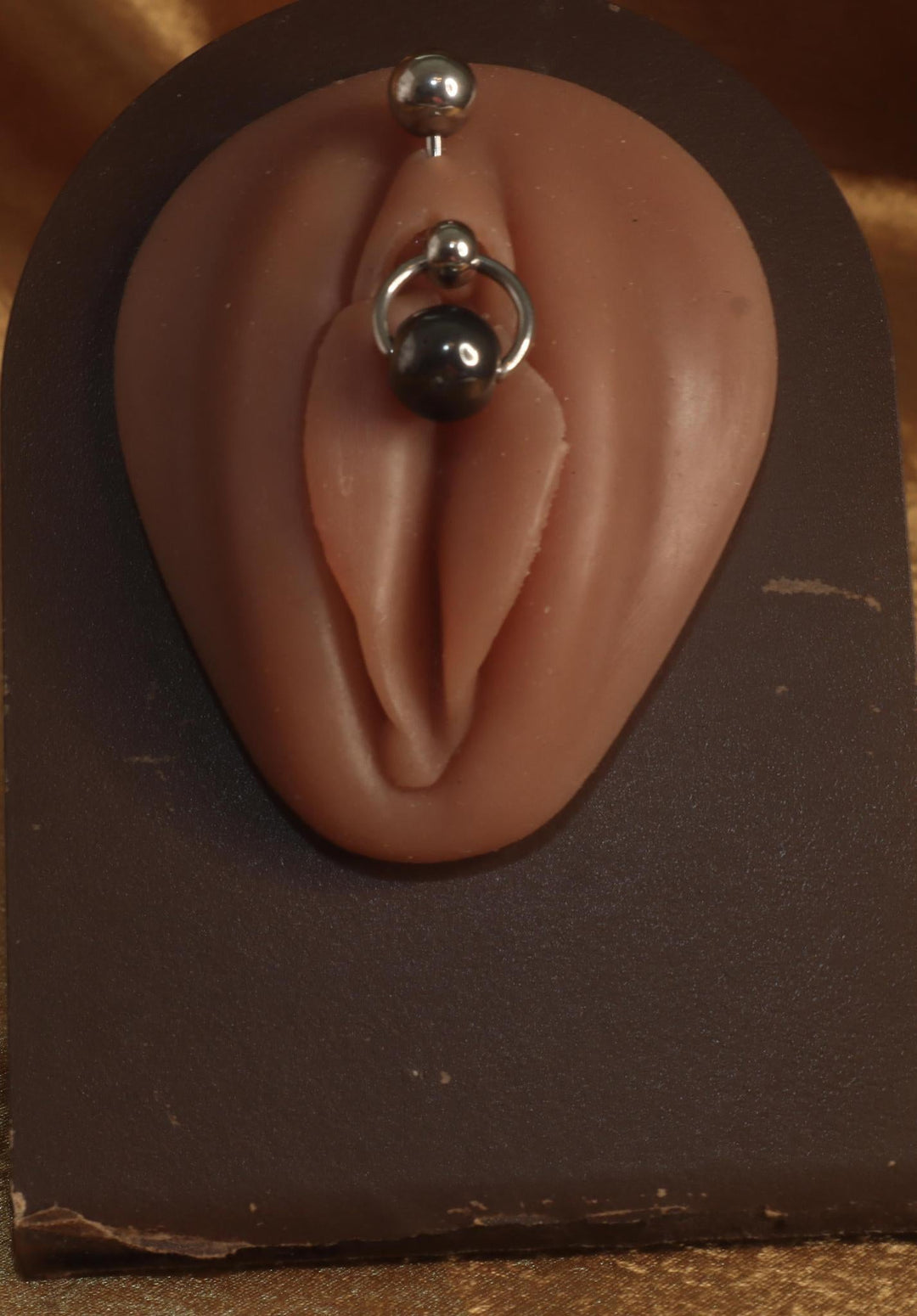 One Black Ball Intimate Genital Body Piercing Jewelry - YoniDa'Punani