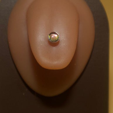Opal Color Tongue Ring Barbell Body Piercing Jewelry - YoniDa'PunaniTongue Ring