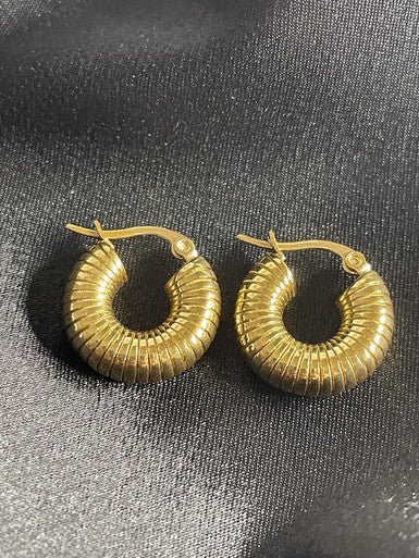 Kadie Hoop Earrings Everyday Style Jewelry For Fashionista Lovers - YoniDa'PunaniEarrings