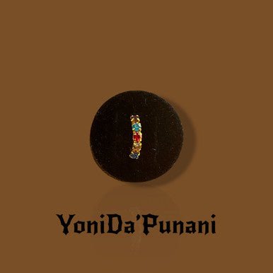 Peyton Colorful Gems Nose Hoop Piercing - YoniDa&