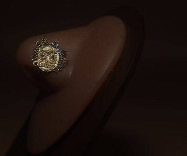 R & M Gemstones Nose Stud Piercing Jewelry - YoniDa&