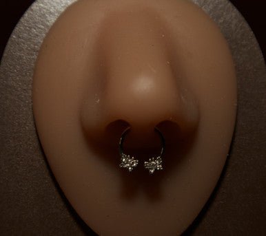 Rocket Septum Nose Clicker Ring Body Piercing Jewelry - YoniDa'PunaniSEPTUM