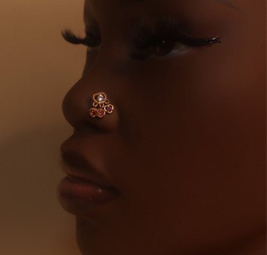 Sawyer Heart Nose Stud - YoniDa'PunaniNose Stud