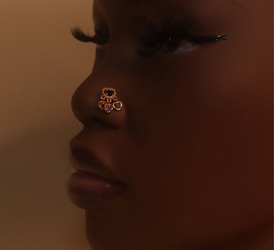 Sawyer Heart Nose Stud - YoniDa'PunaniNose Stud