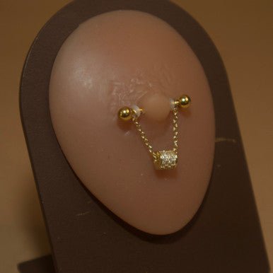 Steel Long Barbell Nipple Ring Body Piercing Jewelry - YoniDa'PunaniNipple Rings