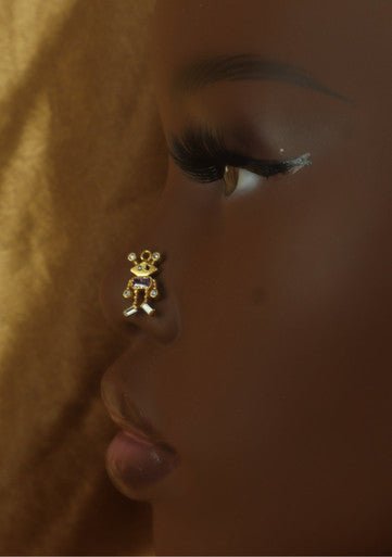 Robot Gem Nose Stud Piercing Jewelry - YoniDa'Punaninose stud
