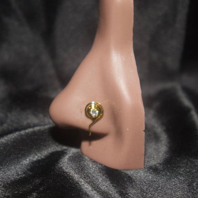 SWIRL GEM NOSE CUFF - YoniDa'PunaniNose Cuff