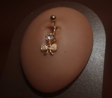Tatiana Navel Belly Button Ring Body Piercing Jewelry - YoniDa'PunaniBelly Button