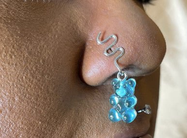 Teddy Bear Gram NOSE CUFF - YoniDa'PunaniNose Cuff