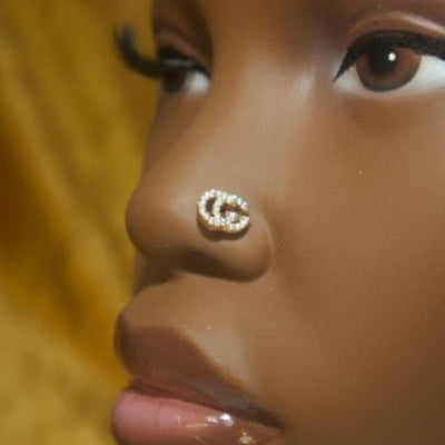 We Gucci Nose Stud Ring Piercing Jewelry - YoniDa'Punaninose stud