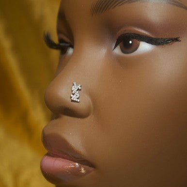 Ysl Nose Stud Ring Piercing Jewelry - YoniDa'Punaninose stud