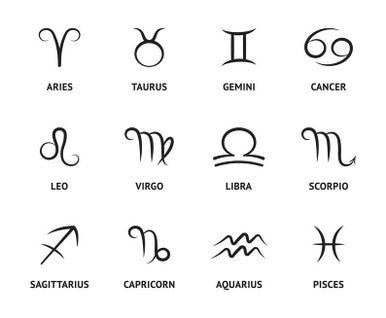 Exotic Multi Sign Zodiac Face Tattoo - YoniDa&